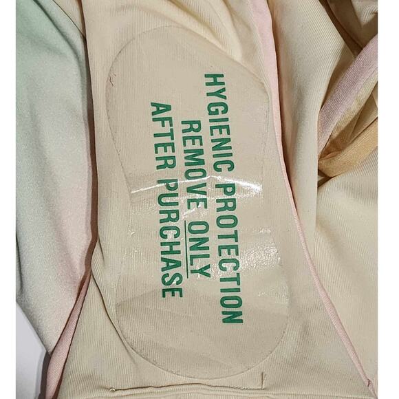 CALIA High Waisted Ruched Side Tie Swim Bikini Bottoms Orange Multi XXL *READ* - Picture 7 of 9